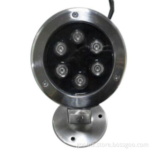 LED Underwater Light, 6W, 140*100*220mm, CE & RoHS, 2 Years Warranty